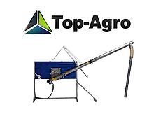 POM Augustów TOP-AGRO Überladeschnecke mit hydraulischem Antrieb T458 Verzinkt oder Edelstahl