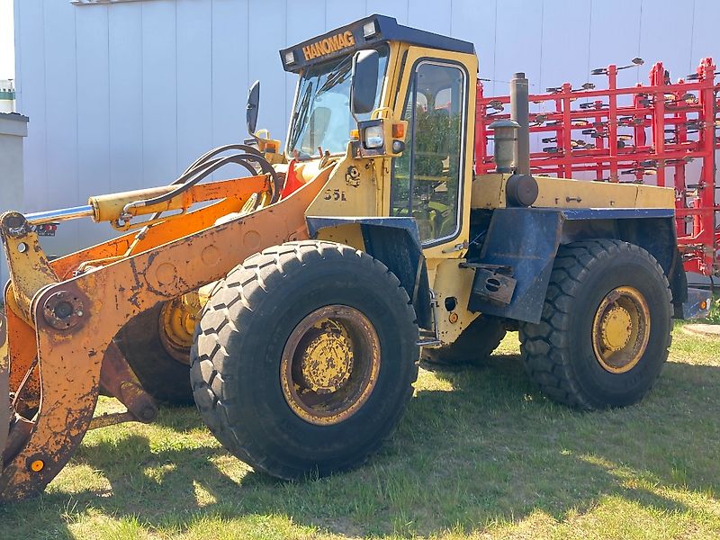 Hanomag 55 D - Überladehöhe über 4 m