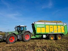 Joskin Drakkar 7600 33D180 Abschiebewagen Rollbandwagen Fliegl