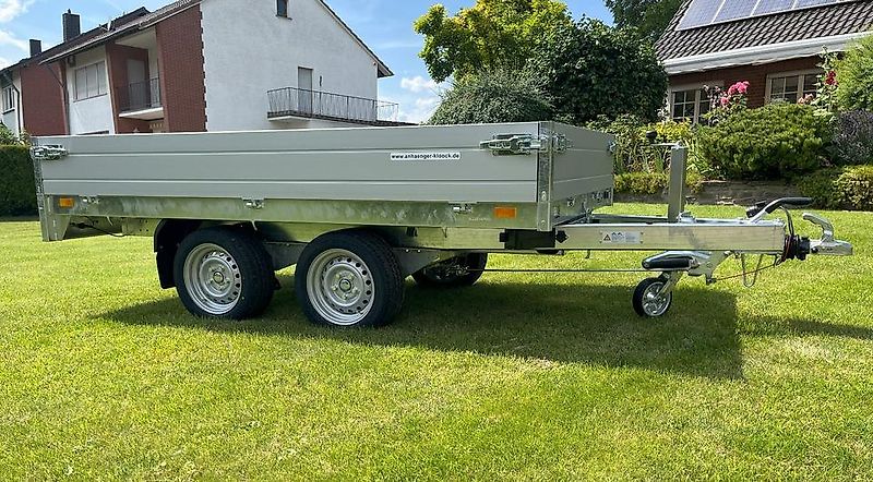 Saris Rückwärtskipper 276x150 E-Pumpe 2700 kg Kipper Anhänger