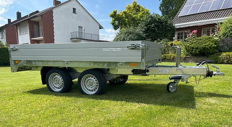 Saris Rückwärtskipper 276x150 E-Pumpe 2700 kg Kipper Anhänger