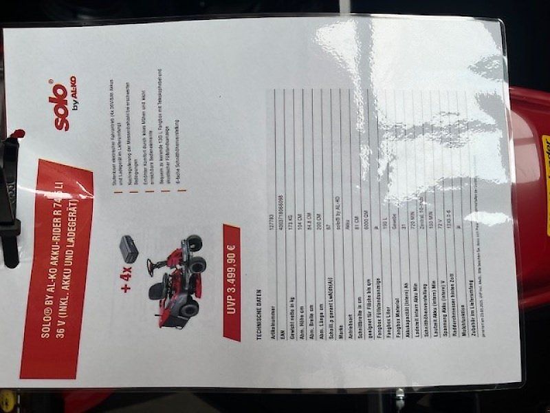 Alko R74.5Li36V Akku