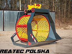 Moderntech Siebschaufel - Siebanlagen - Siebmaschine – Sieblöffel - Sieb Eimer Schaufel PSB-250, PSB-500, PSB-501 und PSB-1000