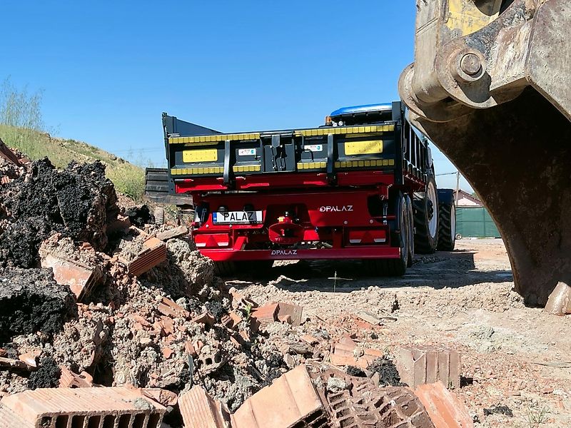 PALAZ RR2U17H / Tipper Earth Moving Hardox Trailer