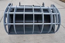 Sonarol Krokodil-Schaufel Greifer gebr. Zinken 2,2m für Teleskoplader