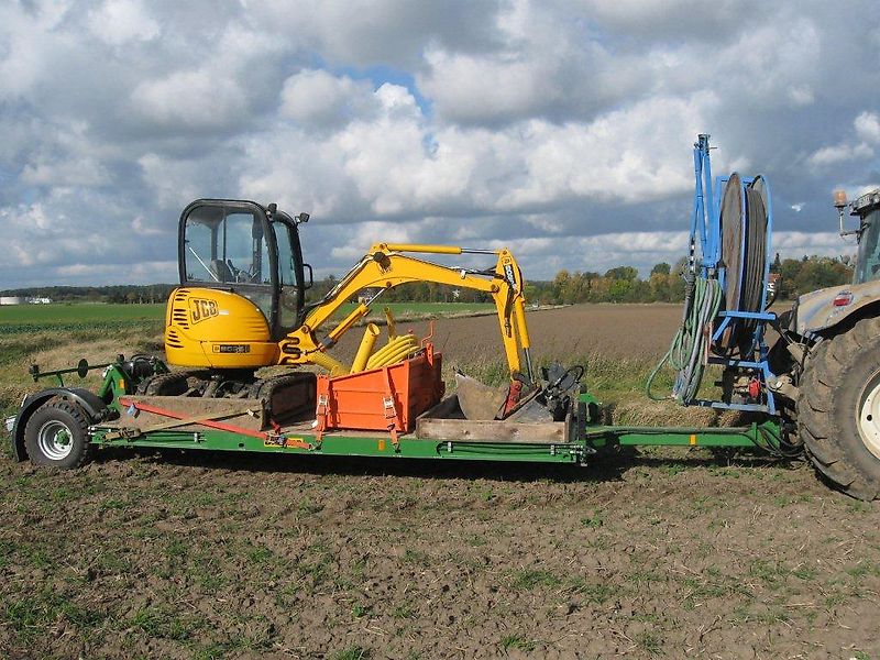 Bremer Maschinenbau Tieflader TP 600 + # mehr Sicherheit für ihr wertvolles Ladegut