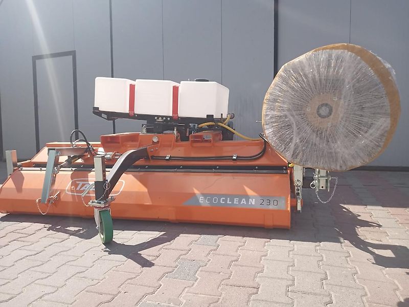 TALEX ECO CLEAN 230 CM mit Seitenbesen und Wasserbehälter