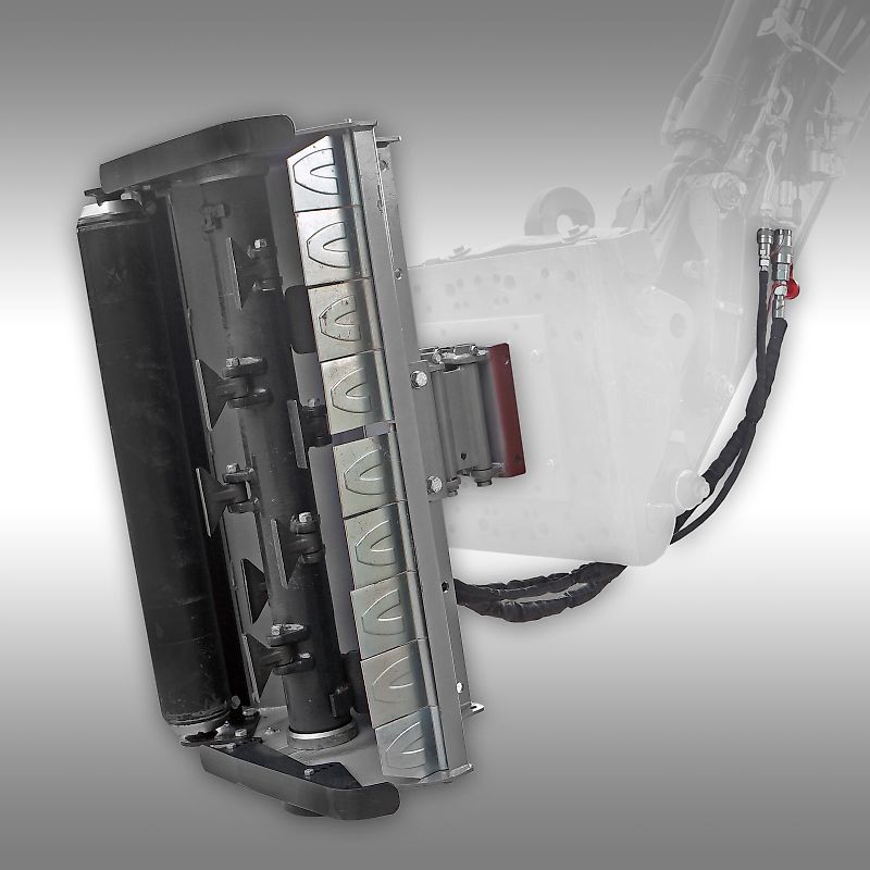 Jansen Baggermulcher Jansen BM-120, hydraulisch, Minibagger, Schlegelmulcher