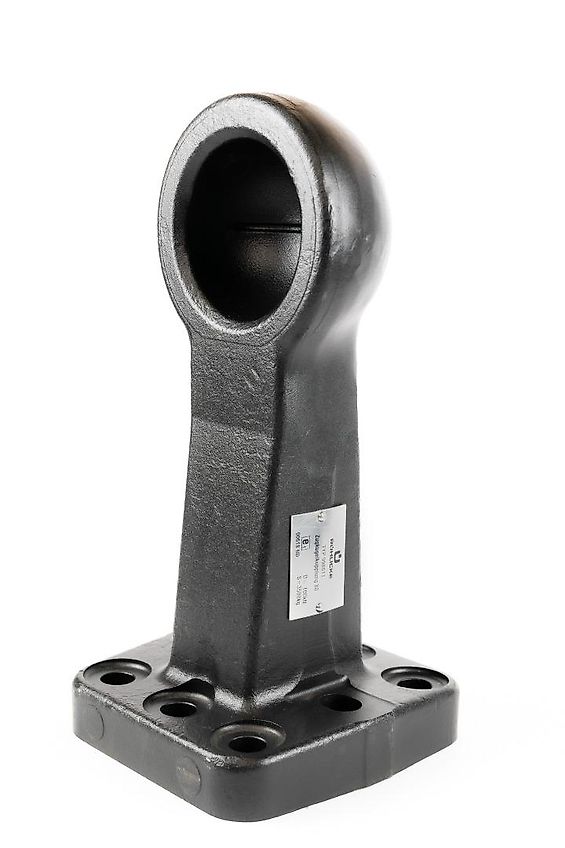 Ruhlicke Ucho dyszla K80 na zaczep kulowy 110x100mm zaczep hak chochla 998011 4tony