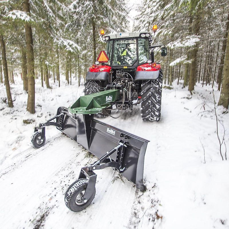 MD Kellfri Planierschild 2,7 m, inkl. Rädern und Hydraulikzylinder