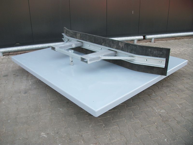 Hofstede rubber voer sneeuw modder erf schuif schuiver lepel insteek H.O.H. 87cm heftruck