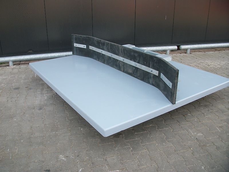 Hofstede rubber voer sneeuw modder erf schuif schuiver lepel insteek H.O.H. 87cm heftruck