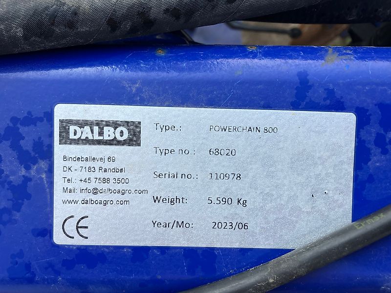 DALBO Powerchain 800 Kettenscheibenegge