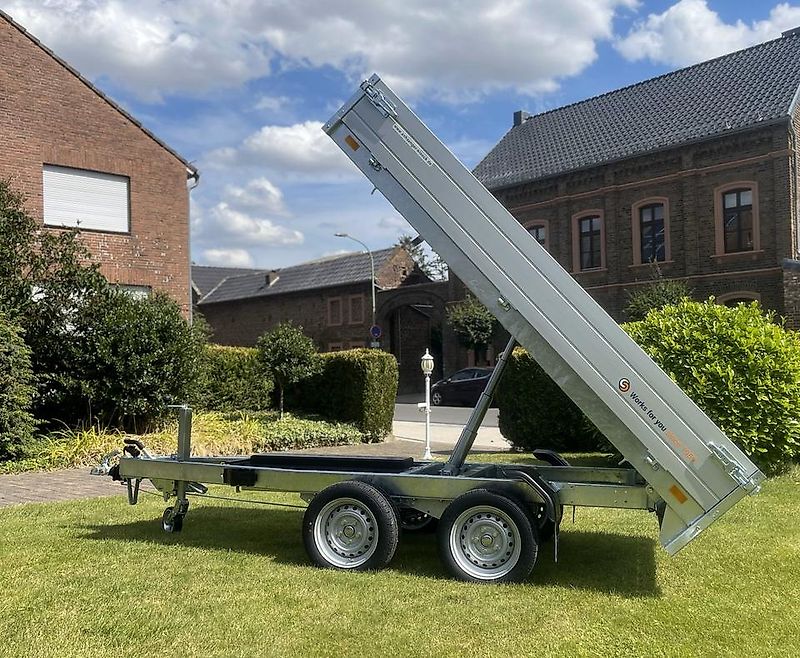 Saris Rückwärtskipper 276x150 E-Pumpe 2700 kg Kipper Anhänger