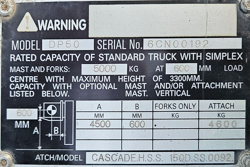 Caterpillar CAT DP50 Forklift