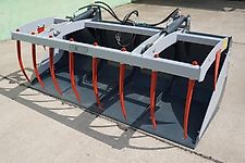 Sonarol Krokodil-Schaufel Greifer 1,25m mit EURO Aufnahme