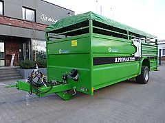 Pronar Viehtransportanhänger Kurier TO 46 H, 11 to, hydr. absenkbar, NEU, ab Lager