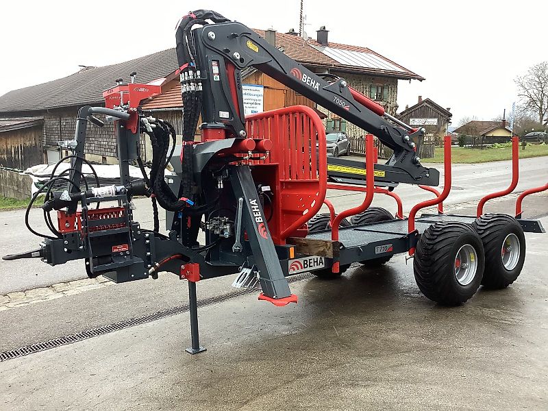 BEHA BEHA-Trailer T710 mit BEHA-Crane 7050