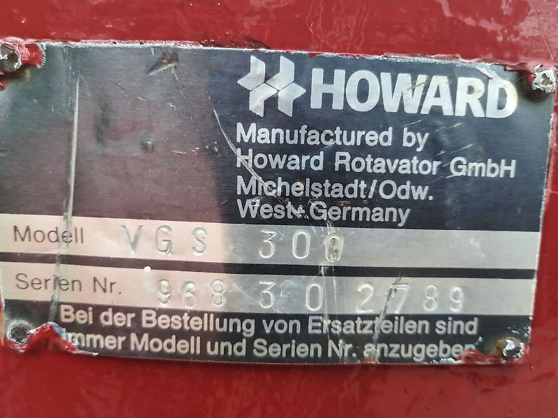 Kongskilde/Becker Howard Kurzgrubber Frontgrubber Vorbaugrubber mit Zapwellenanbaubock 300cm Arbeitsbreite 8Stiele mit Stützrädern Kien Horsch Amazone Lemken Topas Kerner Kotte Sapihr