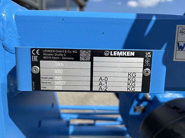 Lemken Zirkon 8/300 kooirol