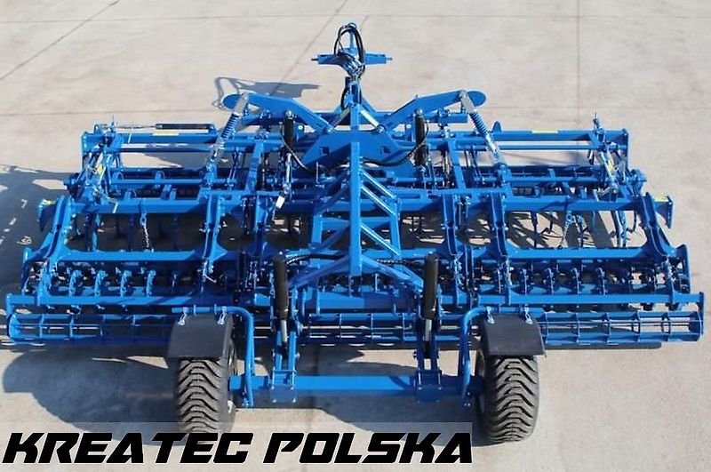 Rolmako Saatbettkombination kompakt / Kompaktgrubber U 684 PRO mit Zinken SA, halb-aufgehängte Version, Breiten von 2,5 m bis 6 m