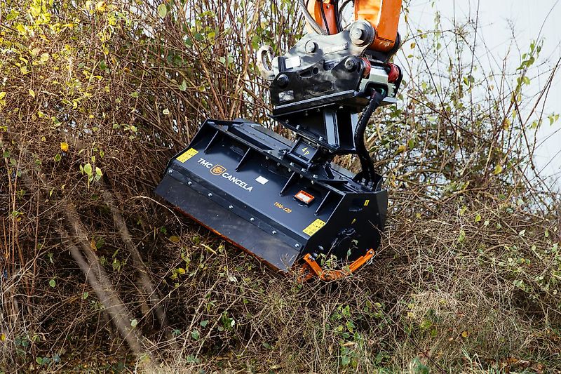 TMC Cancela THG-120 Hydraulischer Schlegelmulcher /Mulcher für Bagger /Radlader-Lagergerät-***Aktionsangebot***