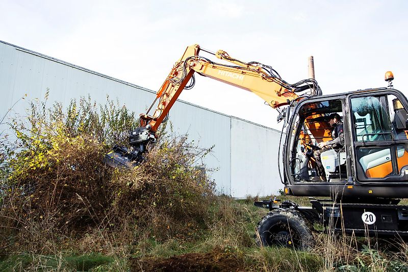 TMC Cancela THG-120 Hydraulischer Schlegelmulcher /Mulcher für Bagger /Radlader-Lagergerät-***Aktionsangebot***