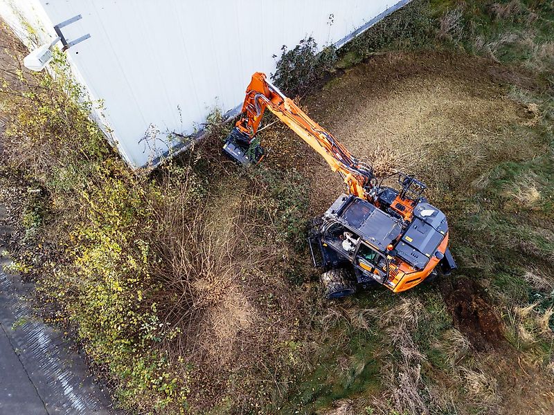 TMC Cancela THG-120 Hydraulischer Schlegelmulcher /Mulcher für Bagger /Radlader-Lagergerät-***Aktionsangebot***