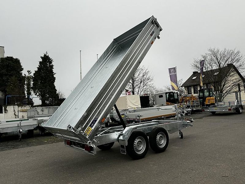 Saris Dreiseitenkipper HDS Stahl 3000 kg E-Pumpe Kipper 3 meter