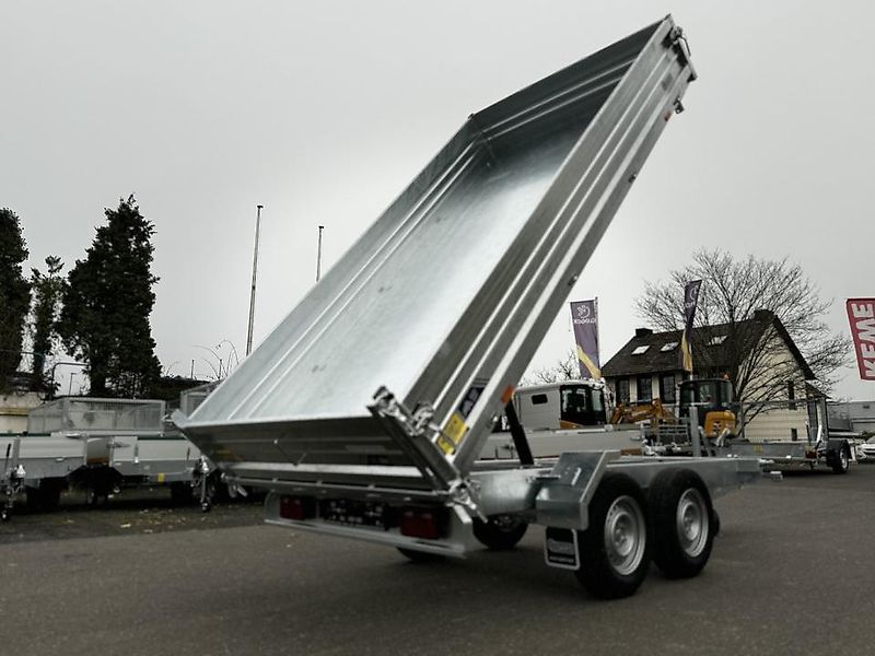 Saris Dreiseitenkipper HDS Stahl 3000 kg E-Pumpe Kipper 3 meter