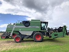Fendt 5220 E Mähdrescher mit BISO VX 550 Vario