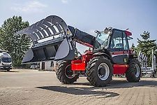 Sonarol Krokodil-Schaufel Greifer m. gebr. Zinken 2,2 m Teleskoplader