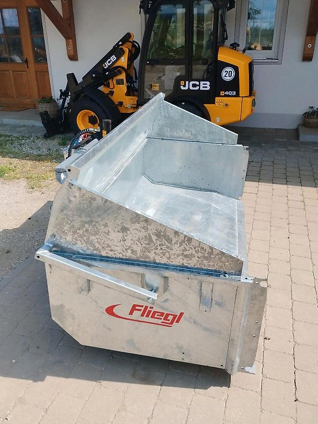 Hochkippschaufel, Kippmulde, hydraulisch, 2,20m,Aktion