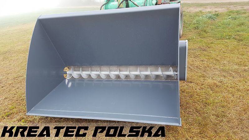 Grutech Schaufel mit Schnecke 200mm GTH-ŁZŚ von 1,6 m bis 2,4 m