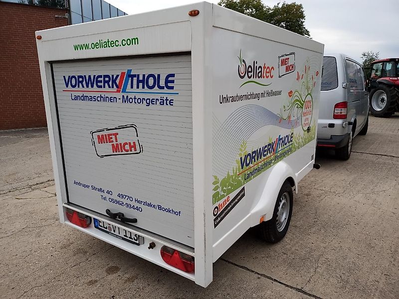 Oeliatec Belle Ile Unkrautvernichtungswagen mit Heißwasser