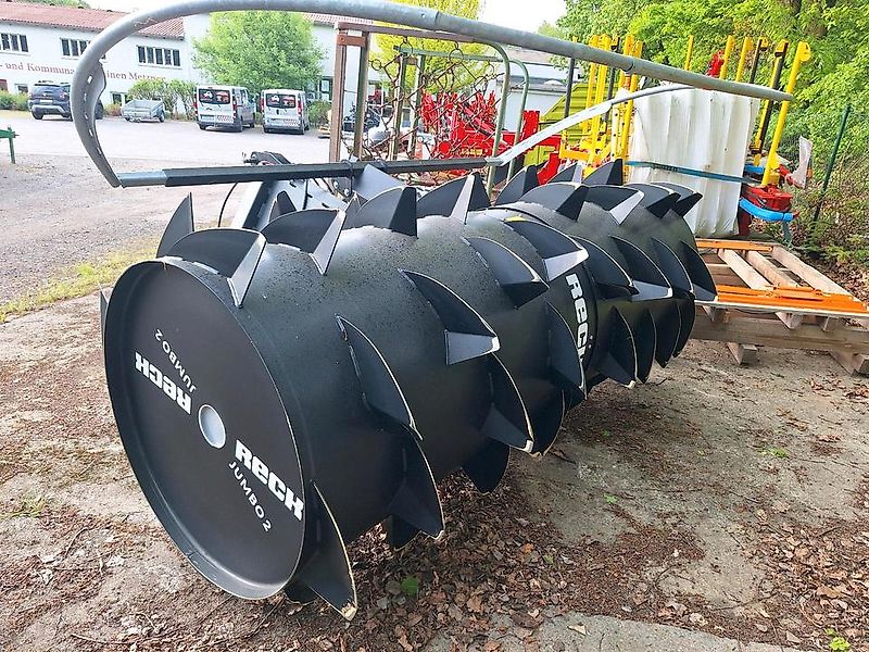Reck Jumbo 2 Siloverteiler Silageverteiler Silowalze Frontanbau