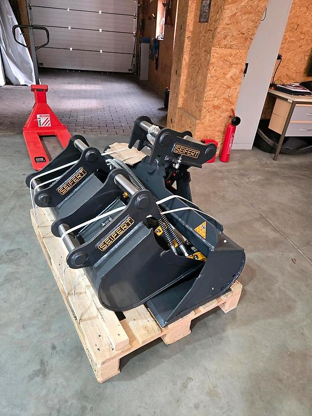 Werkzeugpaket MS 03 Grabenräumlöffel hydraulisch 120 cm + Tieflöffel 40 cm & 60 cm | MS03 Symlock