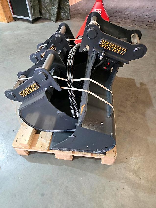 Werkzeugpaket MS 03 Grabenräumlöffel hydraulisch 120 cm + Tieflöffel 40 cm & 60 cm | MS03 Symlock