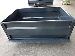 SVD- Heckcontainer hydraulisch kippbar- 1,6 Meter // 1,8 Meter // 2 Meter Heckcontainer - hydraulisch kippbar - 1,4 Meter 1,6 Meter - 1,8 Meter - 2 Meter - Dreipunkt/ Gabelanbau