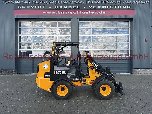 JCB 403 50PS Klappdach -werkneu-