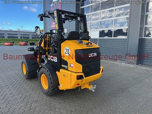 JCB 403 50PS Klappdach -werkneu-