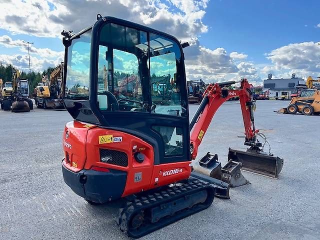 Kubota KX 016-4 / Kallistuvakauha,Liitin,Kuokkakauha ym
