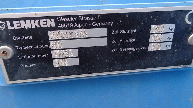 Lemken Helidor 9 KA