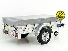Koch Anhänger mit Plane 105x205cm 750kg|Typ U2|Flachplane Hobby|A